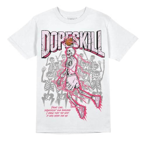 Image of DopeSkill Halloween Graphic Tee Streetwear Hip Hop Hypebeast Unisex T-Shirt Sneaker Colour Matching Shirts Spooky Graphic