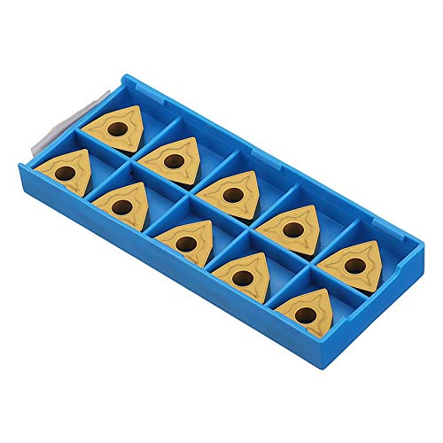 Herramienta de torno con insertos de carburo 10 pzas miniatura 1