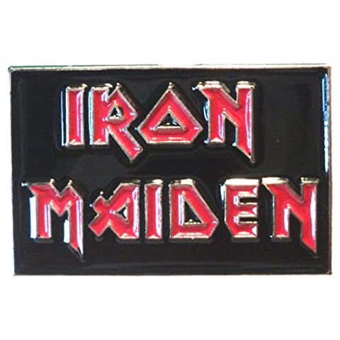 GBJUK Iron Maiden Rock Band Heavy Metal Music Enamel Pin Lapel Badge with Butterfly Clasp Back Cover