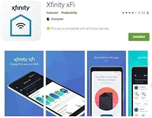 Xfinity xFi app screenshots