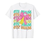 Photo Gallery groovy 6th grade back to school primo giorno di sesta elementare maglietta Photo Gallery groovy 6th grade back to school primo giorno di sesta elementare maglietta