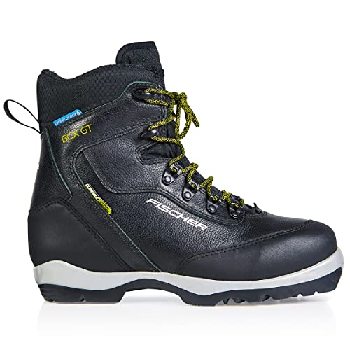 Fischer Bcx Grand Tour Waterproof Breathable Leather Upper Nordic Touring Black Boots, 43 #TOP1