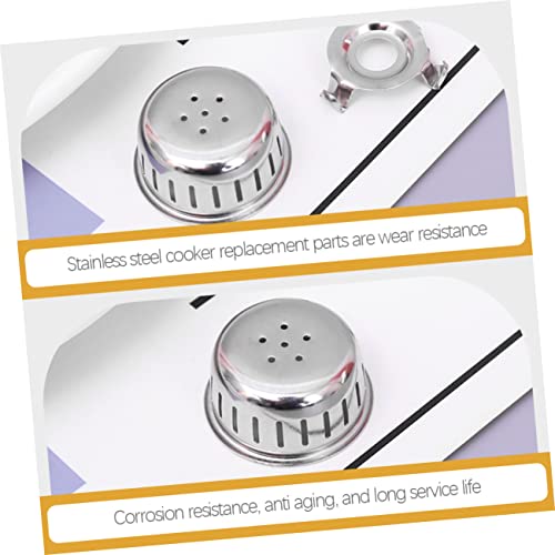 Cabilock 10sets Replacement Seals Pressure Cooker Blocking Covers miniatura 4