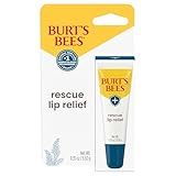 Burt’s Bees Rescue Lip Relief with Shea Butter and Echinacea, 100% Natural Origin, 0.35 Ounces(Pack May Vary)
