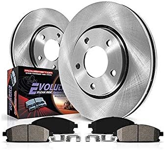 Power Stop KOE2292 Autospecialty Front Replacement Brake Kit-OE Brake Rotors & Ceramic Brake Pads