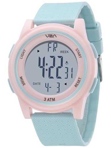Image of V2A Nova X 2810 Digital Watch for Kids & Teens | Large Easy-Read Display | Alarm Stopwatch Backlight | TPU Sport Strap | 30M Water Resistant | Boys Girls Everyday Watch
