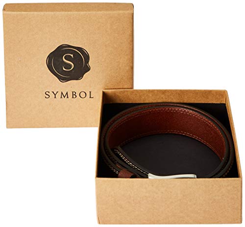 Image of Amazon Brand - Symbol Men Leather Belt