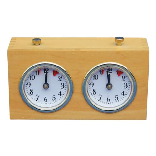 Reloj de ajedrez para tardes de juegos de mesa familiares y clubes locales