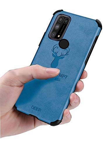 MOBITUSSION Shockproof Soft Silicone Flexible Back Cover for Samsung M31 / Samsung F41 (Blue) (B08K97MKV6) Amazon Price History, Amazon Price Tracker