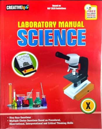 Creative Kids Laboratory Manual Science Class 10 Paperback