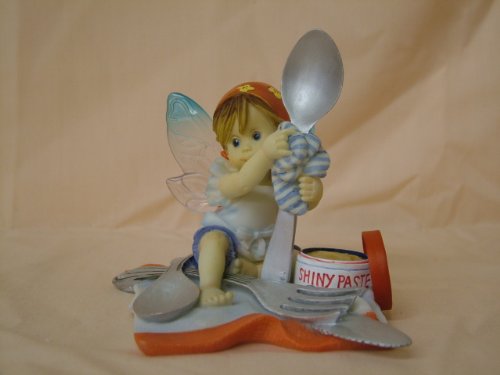 Enesco My Little Kitchen Fairies from Shiny Silverware Fairie Figurine 3.5 in
