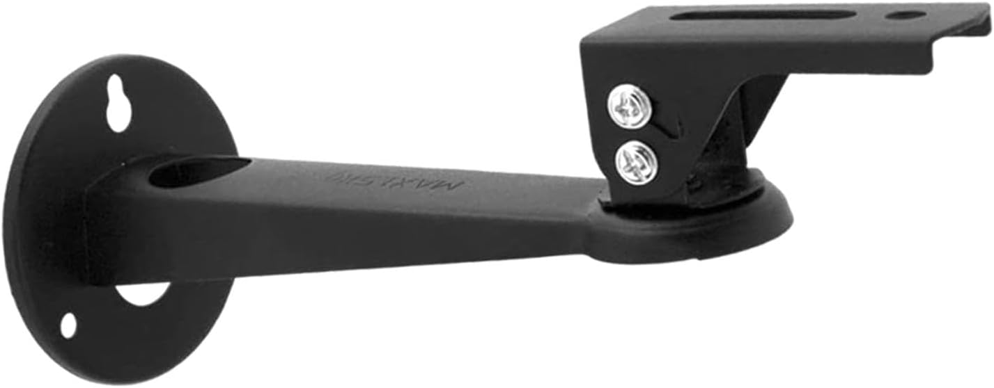 Wall Mount with Mounting Screws 360°Swivel Wall Mount Shelf for Bedside Home Black|1 Set Projectors Bracket with mounting Screws| Projector Mounts & Stands|