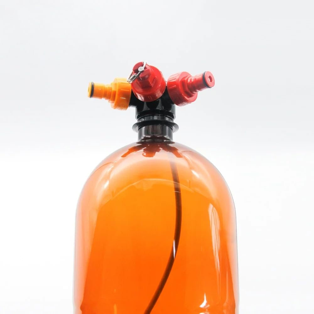 2Pcs Ball Lock Keg Pressure Relief Valve, Corny Keg Pressure Relief Valve, Keg Pressure Relief Valve Ball Lock Couvercle Cornelius Style Kit D'accessoires Pour la Sécurité`(rouge)