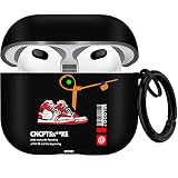 EJMM for Airpods 3rd Generation Case, Cool Sports Shoes Design TPU Protective Accessories Skin with