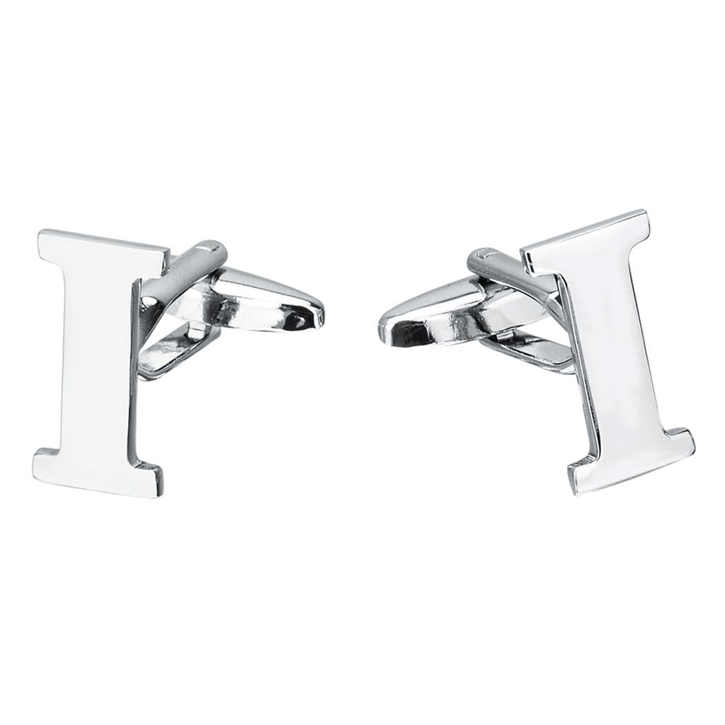 MYADDICTION Mens Cuff Links Initial Personalized Capital Alphabet Letters Cufflinks I Jewelry & Watches | Mens Jewelry | Cufflinks (B0CGVGC7WY) Amazon Price History, Amazon Price Tracker