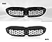Kspeed Front Kidney Grill Grille Fits for 2019-2022 BMW 3 Series G20 330i M340i,ABS Gloss Black Diamond Style Grill 51138072085