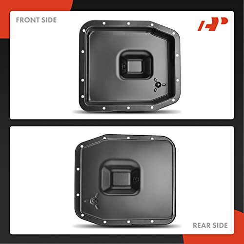 A-Premium Transmission Oil Pan With Drain Plug Compatible With Ford F-150 Explorer Expedition Mustang E-150 E-250 Econoline E-350 Super Duty Crown Victoria Thunderbird Lincoln Mark Lt Mercury Marauder #TOP6