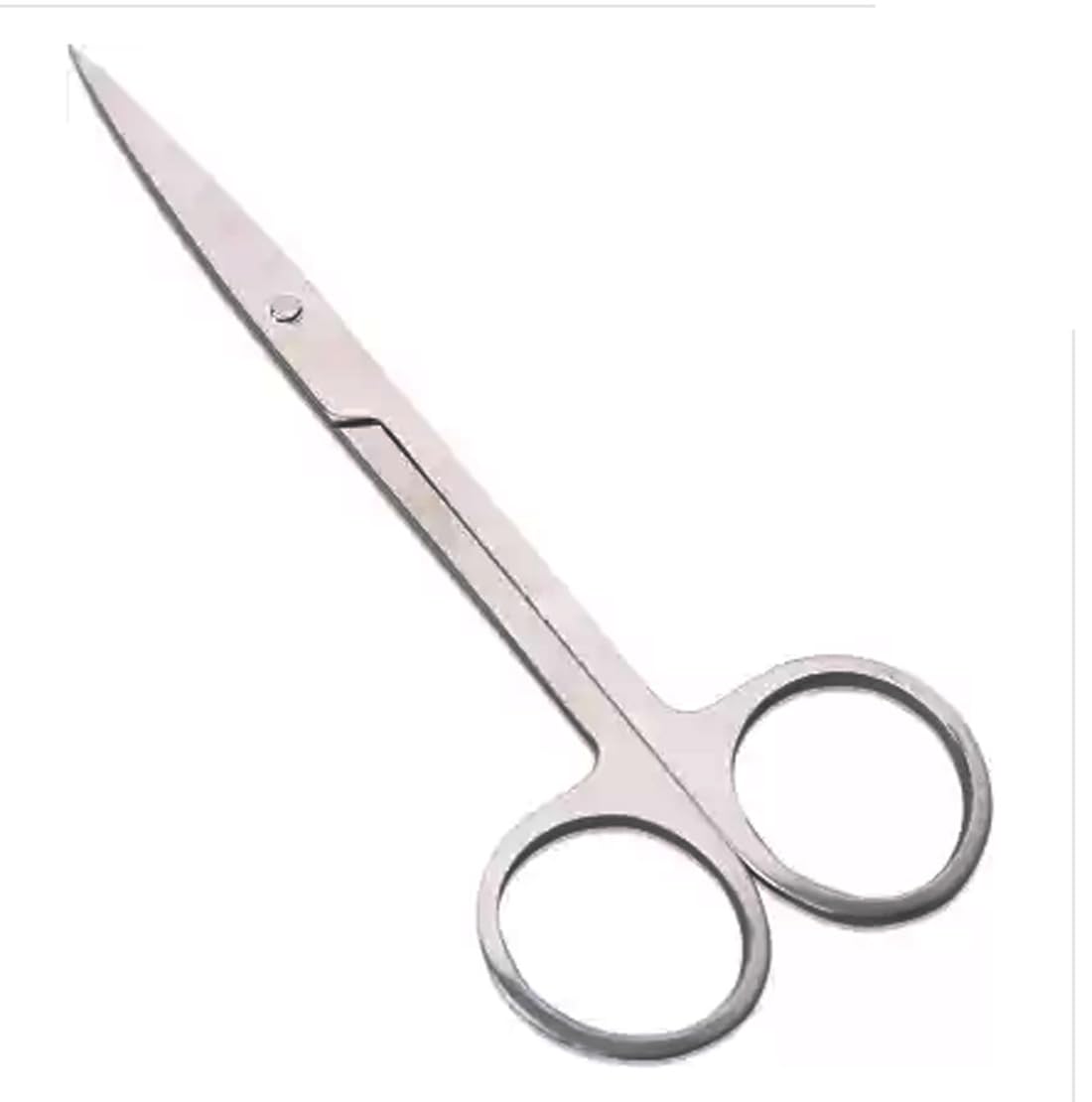 Grooming Small Scissor for Hair Cutting and Moustache Trimming, Surgical Use Scissors (Set of 1, Silver, 5.0 inch)-image-26