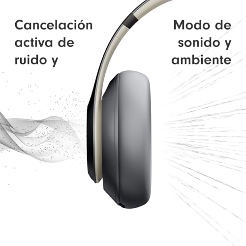 Beats Studio Pro auriculares inalámbricos Bluetooth con cancelación de ruido gris arena 3