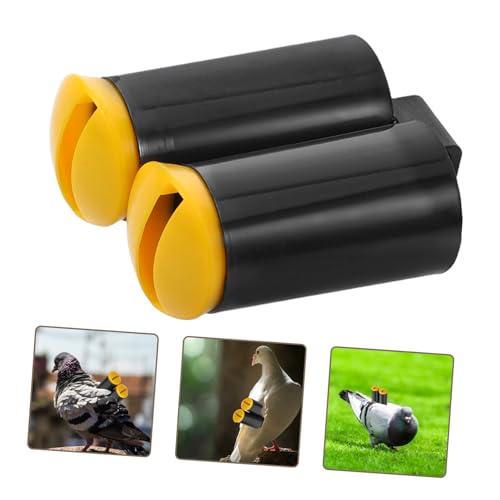 Silbato plástico liviano para entrenamiento de palomas miniatura 7