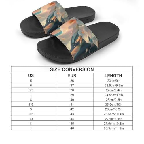 Calla Lilies Bouquet Butterfly Slippers for Women Men Anti-Slip Shower Slides Open Toe Slippers for Home Outdoor Beach2