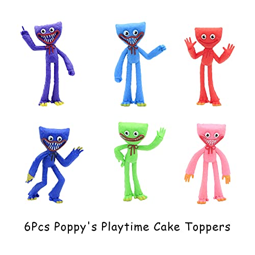 Cupcake toppers figuren Huggy Wuggy Poppy Playtime Cupcake toppers figuren Poppy Playtime verjaardag cake decoratie figuren videogame verjaardag cupcake toppers figuren spel cake decoratie - Image 3