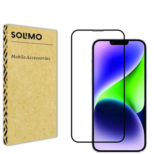 Amazon Brand - Solimo Military-Grade Tempered Glass Screen Protector for iPhone 13 Pro Max & 14 Plus with Edge-to-Edge Coverage | Easy Installation Kit (6.7 inches) (B0D878CY57) Amazon Price History, Amazon Price Tracker