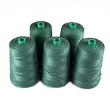 🧵 CONO ADECUADO PARA MÁQUINA DE COSER: Bobinas preparadas para consumibles de cosedora industrial de sacos e incluso para costura en Overlock.