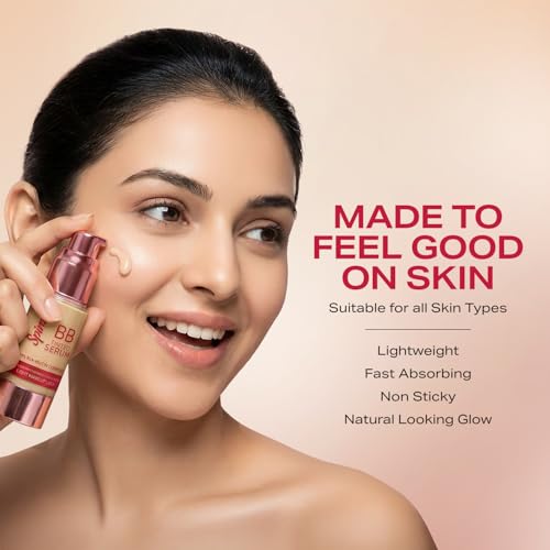Image of Spinz BB Skin Tint Face Serum Infused with Niacinamide | Instantly Brightens & Evens Skin Tone | Reduces Dark Spots & Pigmentation | Lightweight, Non-Sticky Glow |30ml