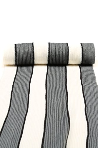 Sakkas Rhyland Striped Color Block Knitted Winter Scarf With Fringe2