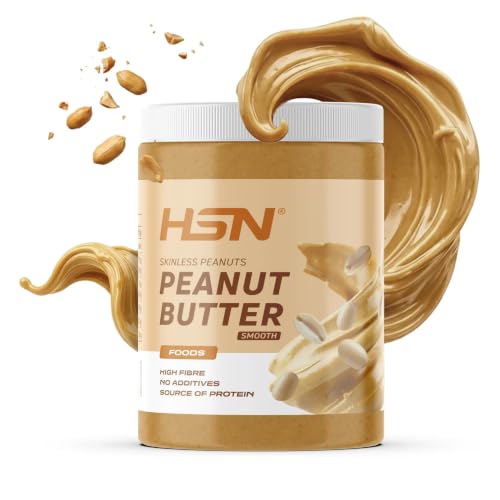 Hsn Crema De Cacahuetes Pelados - 1kg Textura Suave