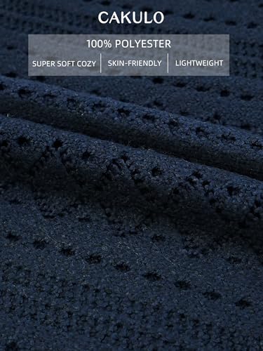 Image of Cakulo Womens Off Shoulder Sweater Top Fall Outfits Fashion 2025 Oversized Knit Batwing Long Sleeve Crochet Pullover Sweaters