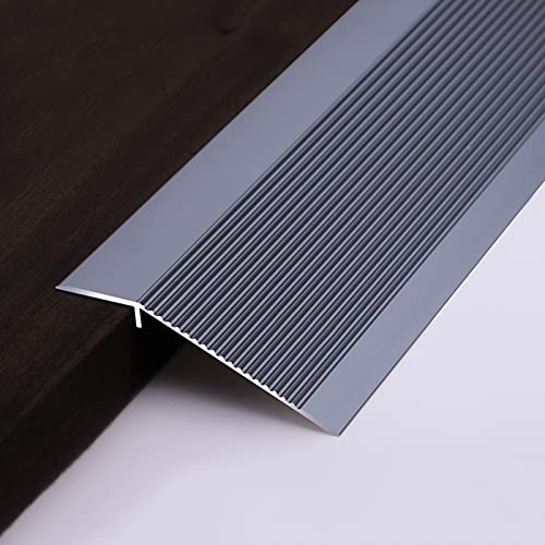 Bande de seuil en bois carrelage 90 cm - Profilé de transition de sol adhésif en T