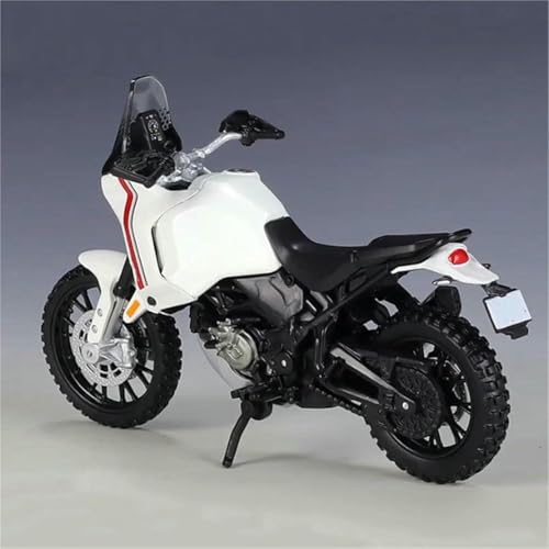 Ducati Desert X moto miniature métal 1:18 pour décorer votre bureau de passionné