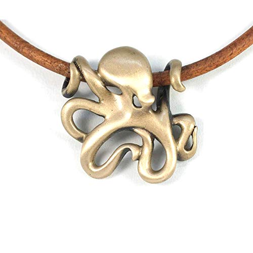 Big Blue Aquatic Ocean Theme Bronze Pendants on 18