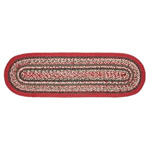 VHC Brands Farmhouse Christmas Decorations Forrester Indoor/Outdoor Oval Runner 12x36 VHC Brands Farmhouse Christmas Decorations Forrester IndoorOutdoor Oval Runner 12×36