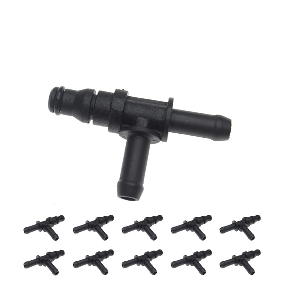 Ddywtrnnb 10 Pcs Expansion Tank Exhaust Water Hose Connector 1/2/5/10 A2125013925 Compatible With Mercedes-Benz W212 E180 E200 E250 W218 Cls300 Cls320 Cls350(10 Pcs)