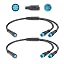 4 Pin Connector(2Male to 1Femal)