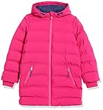 Joules Girls' Raincoat, Pink Oxford, 8