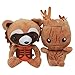 wqmdeshop Peluche 2 Piezas/Lote 22 Cm Tree Man & Rocket Raccoon Peluche Muñeca Peluche Peluche Suave para Niños Niños