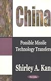 China: Possible Missile Technology Transfers