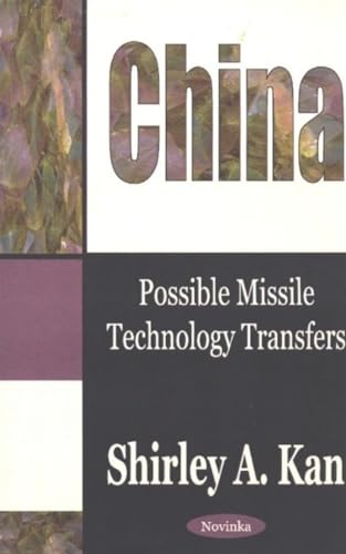 China: Possible Missile Technology Transfers