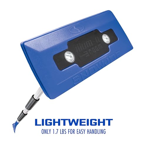 Snow Joe SJBLZD-LED 4-In-1 Telescoping Snow Broom + Ice Scraper thumb #5