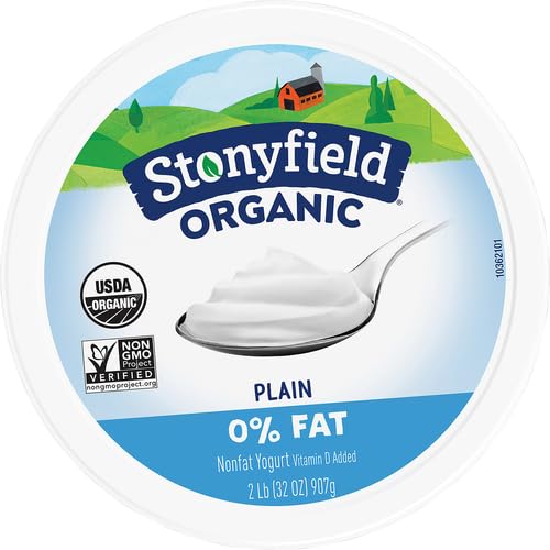 Vista 15 de Stonyfield Organic Yogur sin grasa, liso, 32 oz aperitivo de yogur multiporción y sustituto de cocina
