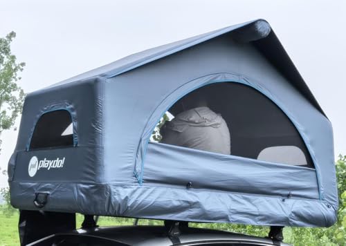 Carpa inflable para auto 2 personas techo fácil instalación miniatura 4