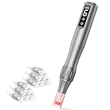Microneedle Derma Roller Pen Dermabrasion Roller 0.25mm Microneedling Roller, Microneedle Roller Derma Roller 0.25mm for Women Men Home Use