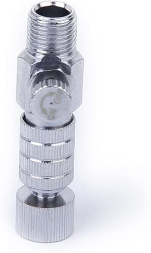 Miniatura 4 de EXCEART 2 unids Airbrush Coupler Airbrush desconectar acoplador de desconexión rápida aerógrafo T118 acoplamiento dedicado