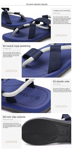 Men's Summer Flip Flops with Anti-Slip Thick Sole, Breathable EVA Beach Sandals for Outdoor & Casual Wear - Couple Design3