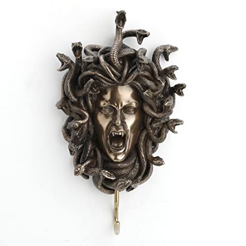 Accroche murale Méduse Veronese Design pour entrée et salon mystique