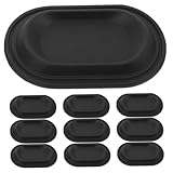 PACKOVE 10stücke Ersatz-kofferfüße aus Kunststoff für Koffer Gepäcktaschen und Kofferständer Kofferfüße als Ersatzteile für Gepäckreparaturen